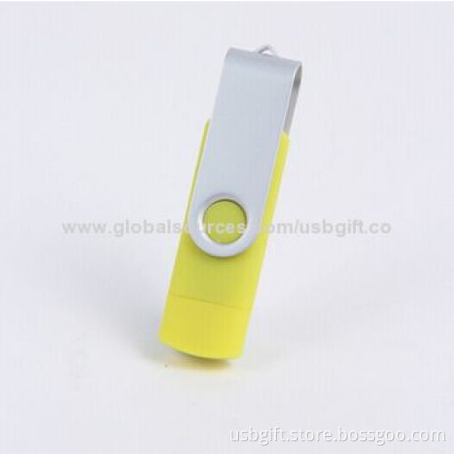 Pop Promotional 2GB Swivel USB with Lanyard and Customized Logo Print